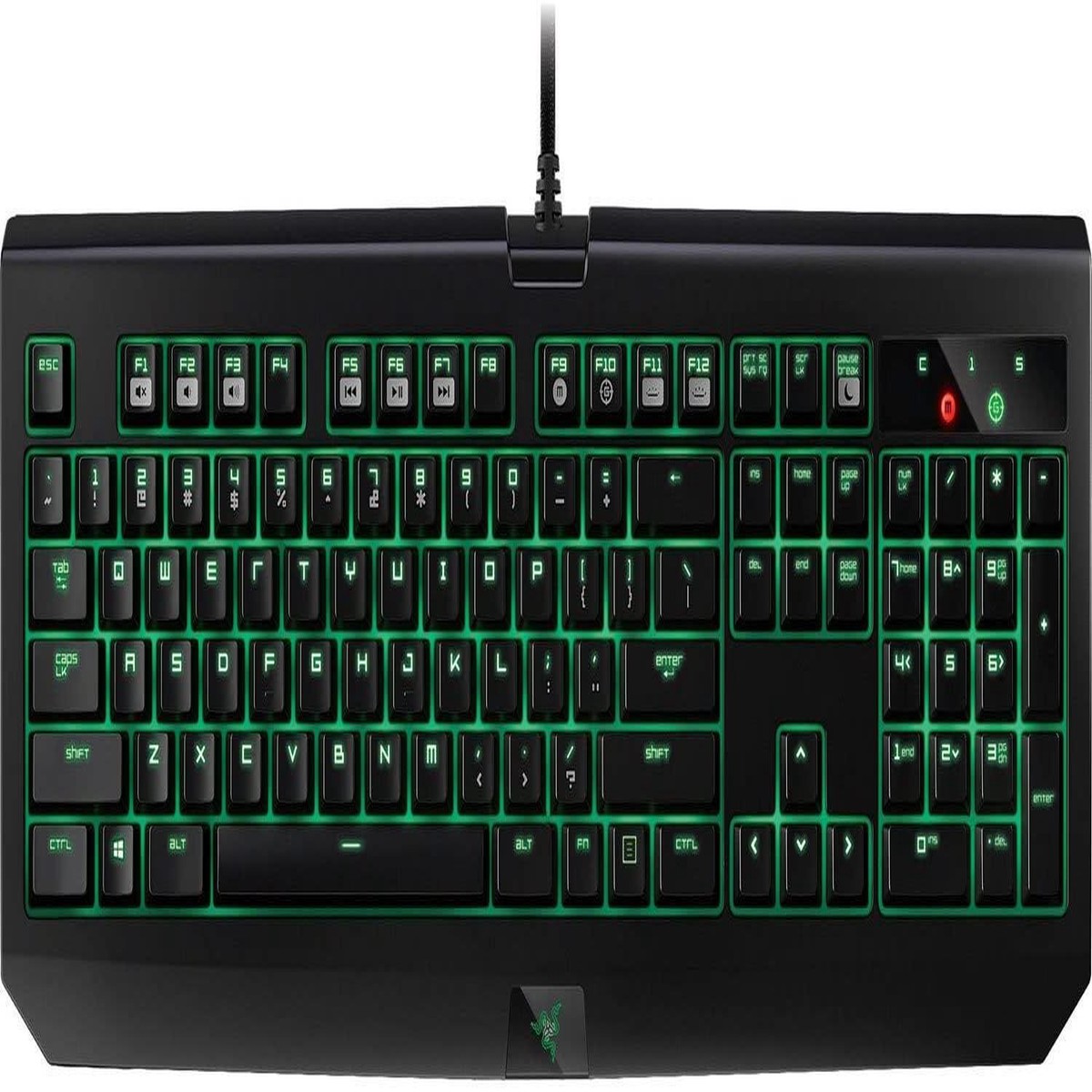 RAZER BLACKWIDOW ULTIMATE 2016 ED. STEALTH GAMING KEYBOARD (RAZER ORANGE SWITCHES TACTILE AND SILENT)
