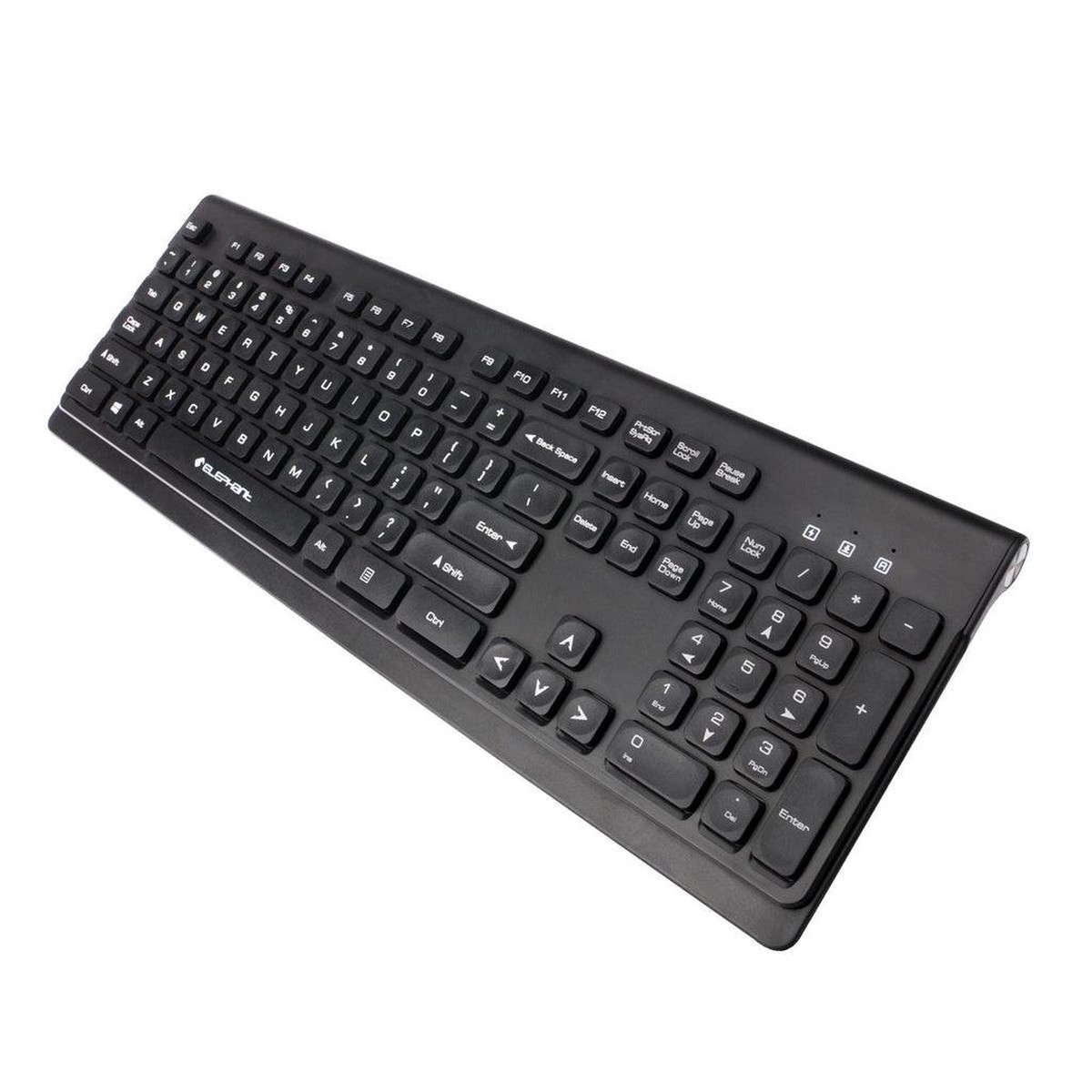 Elephant USB Wireless Keyboard (KE-W2011-BK-ENG)