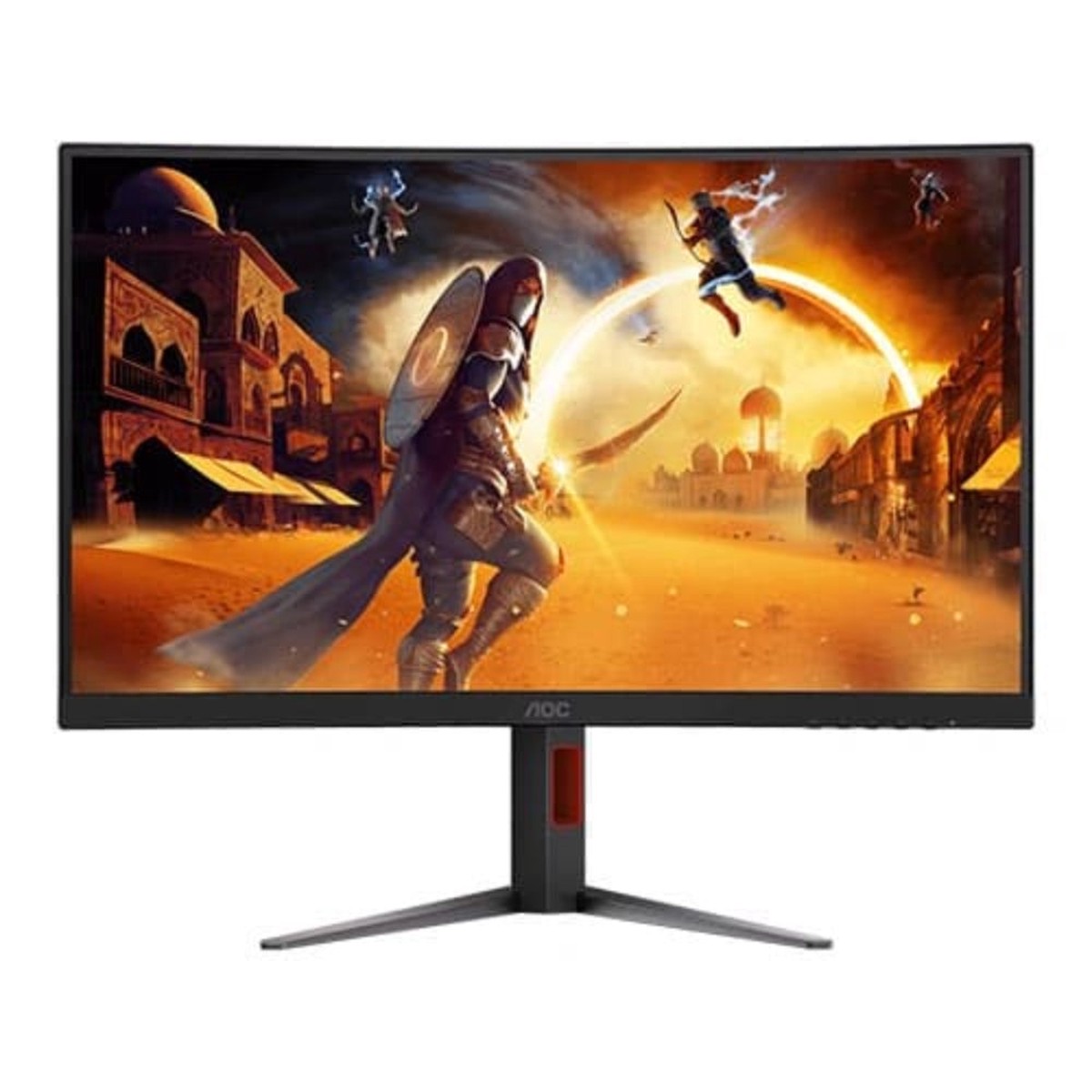 AOC CQ27G4 27 Inch 2K QHD 180Hz VA Panel 124% SRGB 0.5MS Adaptive Sync Gaming Monitor