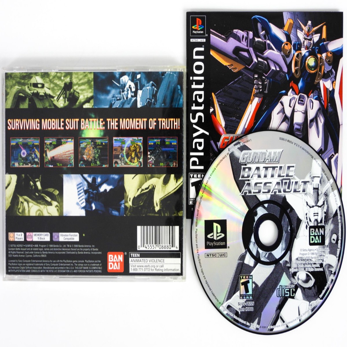 Gundam Battle Assault (PlayStation / PS1)